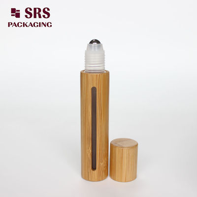 comprare Flacone roll-on per profumo in plastica di bambù color naturale da 15 ml fabbricazione online