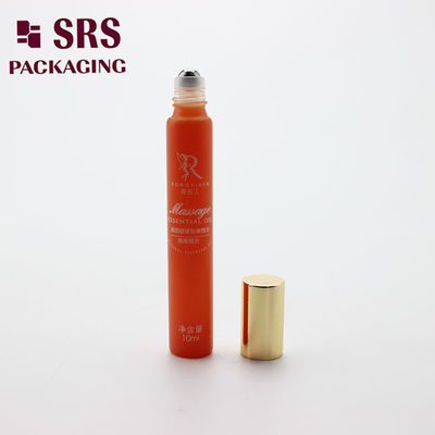 comprare Flacone con sfera di profumo in vetro arancione da 10 ml per cosmetici SRS per olio fabbricazione online