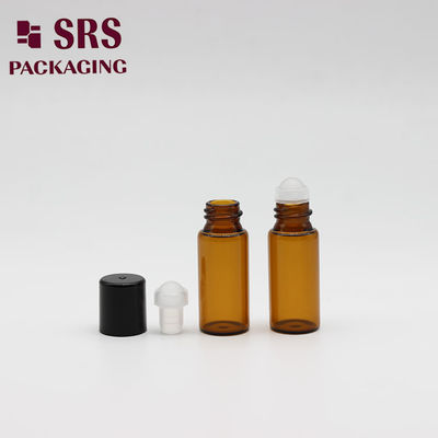 comprare SRS bottiglia di profumo in vetro mini color ambra vuota da 3 ml all'ingrosso fabbricazione online
