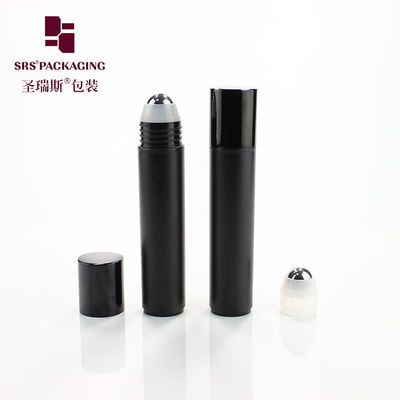 comprare Bottiglia a rulli di deodorante in plastica di colore nero opaco da 35 ml fabbricazione online
