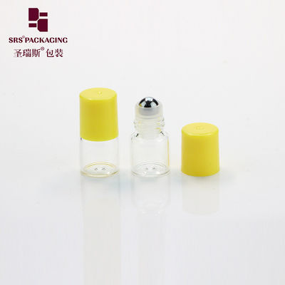 comprare Olio essenziale cosmetico Bottiglia a sfera di vetro Mini Color trasparente 1ml fabbricazione online