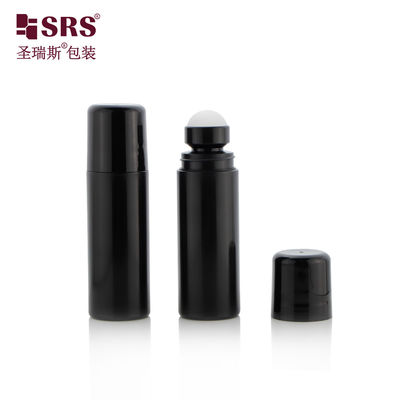 comprare RPPD Deodorante nero Aroma PP Roll On Bottle 90ml Con tappo a vite fabbricazione online