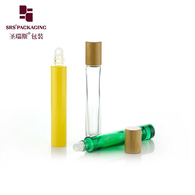 comprare Flacone applicatore roll-on in vetro vuoto GB1-10ml per rivestimento, 10ML con tappo in bambù fabbricazione online