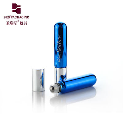 Contenitore Roll On Blu Vuoto 6ml Senza Perdite per Campioni di Profumo e Oli Essenziali