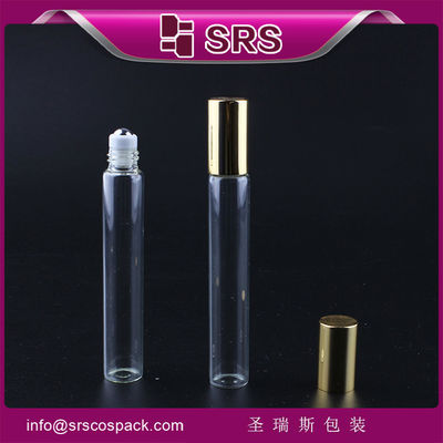 Flacone di olio essenziale e bottiglia di vetro vuota da 1/3 oz roll-on