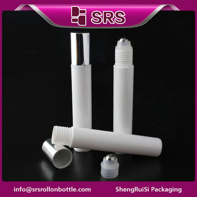 Flacone roll-on in plastica da 1/2oz prodotto in Cina con sfera in acciaio