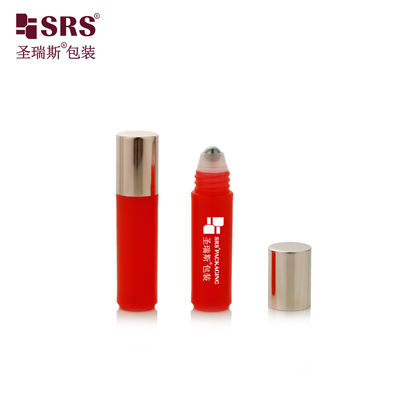 Flacone a rullo in plastica per iniezione RPA(S)-2ML Hot Magenta Red per olio essenziale