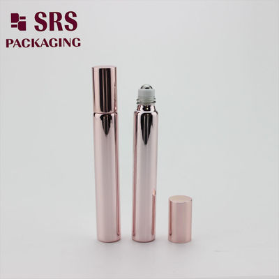 Rotolo cosmetico SRS vuoto in vetro oro rosa da 10 ml su flacone per profumo