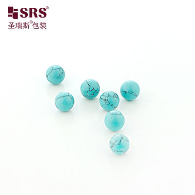 8mm Turchese Gemmestone Ball Per Collare Cosmetici