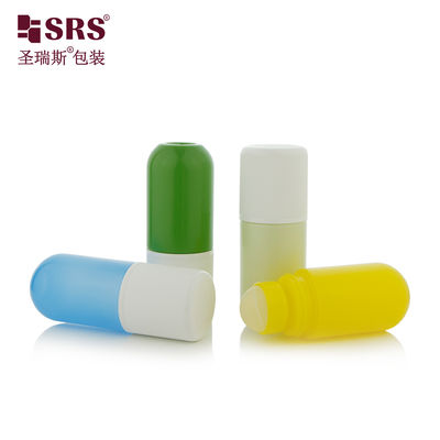 RPPA1-50ml Flacone Roll-on Cilindrico Rotondo per Ascelle a Lunga Durata Senza Perdite
