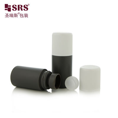RPPC1-60ml Grigio Disinfettante Bottiglia PP Roll On Bottiglia 50ml-90ml Con Struttura Rotonda Cilindrica