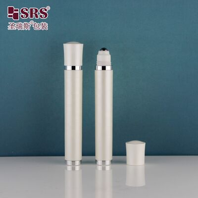 Crema per occhi elettrica Cosmetica 10ml Imballaggio Microcerchi di vibrazione Rollo oculare in bottiglia