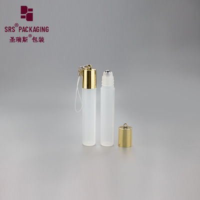 Rotolo di plastica vuoto per profumo cosmetico gelo mini da 7 ml su bottiglia trasparente con gancio