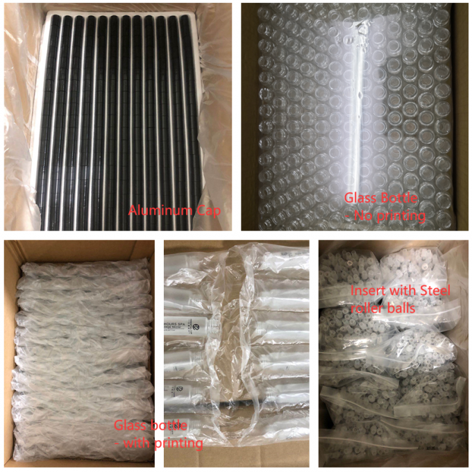 Balla a rulli di acciaio metallico medicale 16 mm 14 mm per bottiglia a rulli 10